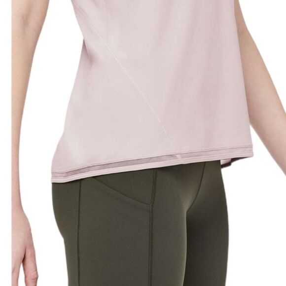 Lululemon Into The Sun Short Sleeve Powdered Mauve Size 2 - Picture 4 of 10